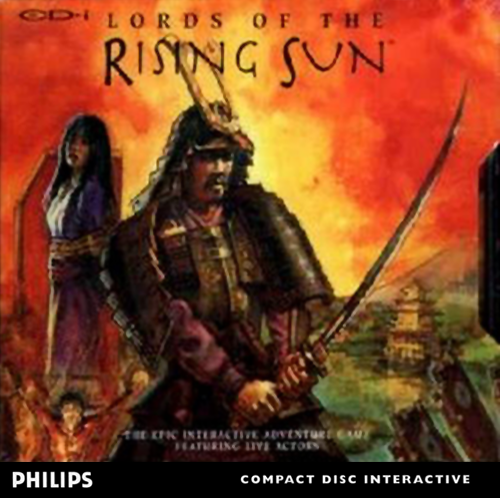 Lords of the Rising Sun box art for CD-i